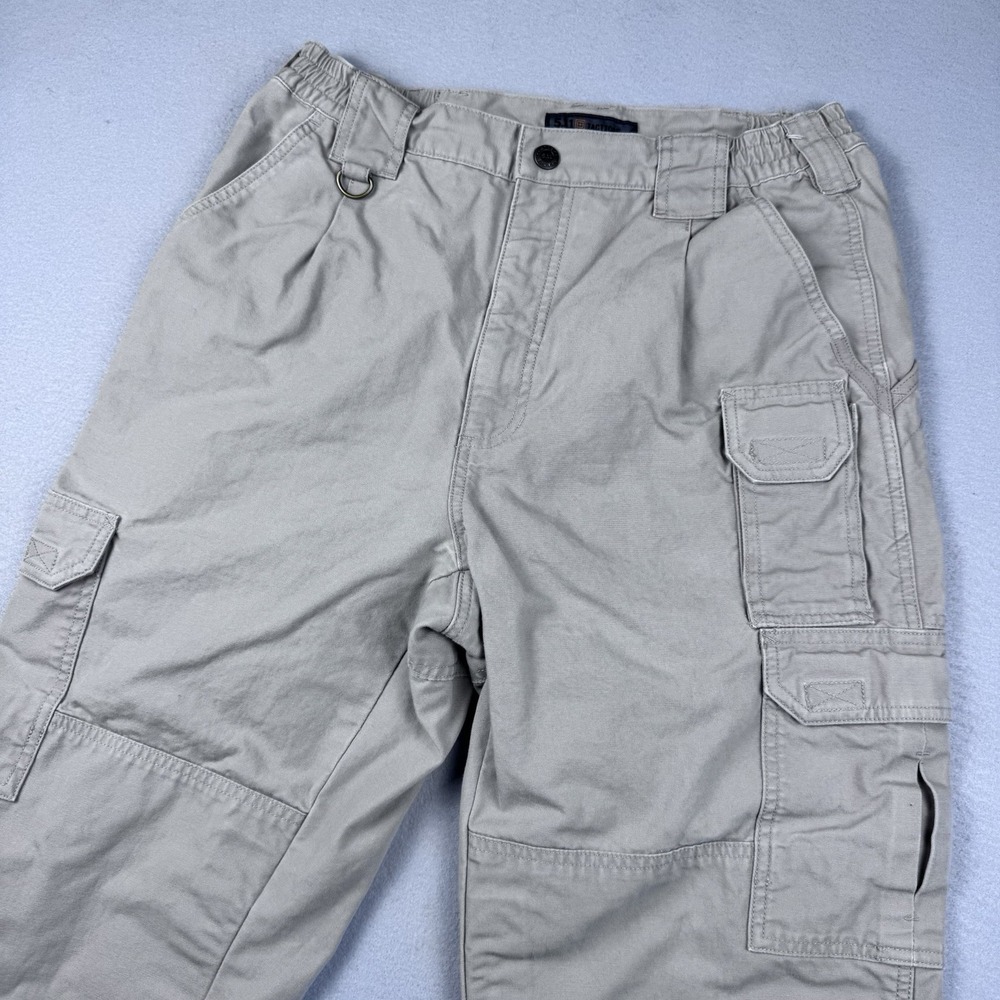 5.11 Tactical Original Pant Men 32x30 Tan Cargo Canvas Relaxed Fit Workwear